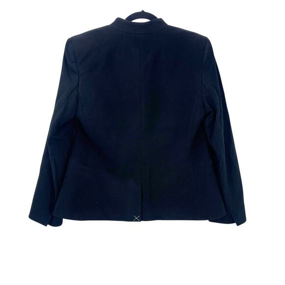 J. Crew Long Sleeve Going-Out Blazer in Stretch Twill Black Size 10 NWT - Picture 8 of 12